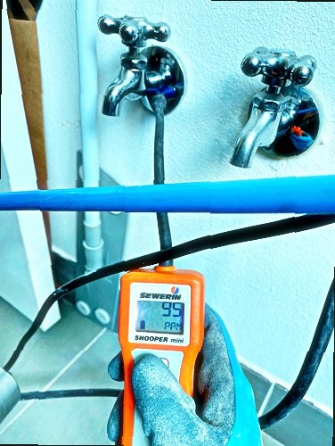 베란다 천장 누수 시공 사례 6